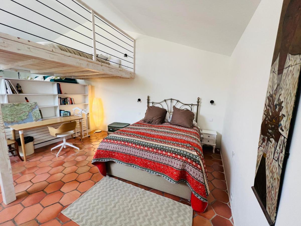 Penthouse Studio Privée Couple ou Famille- La Maison Searle à Tourtour Extérieur photo