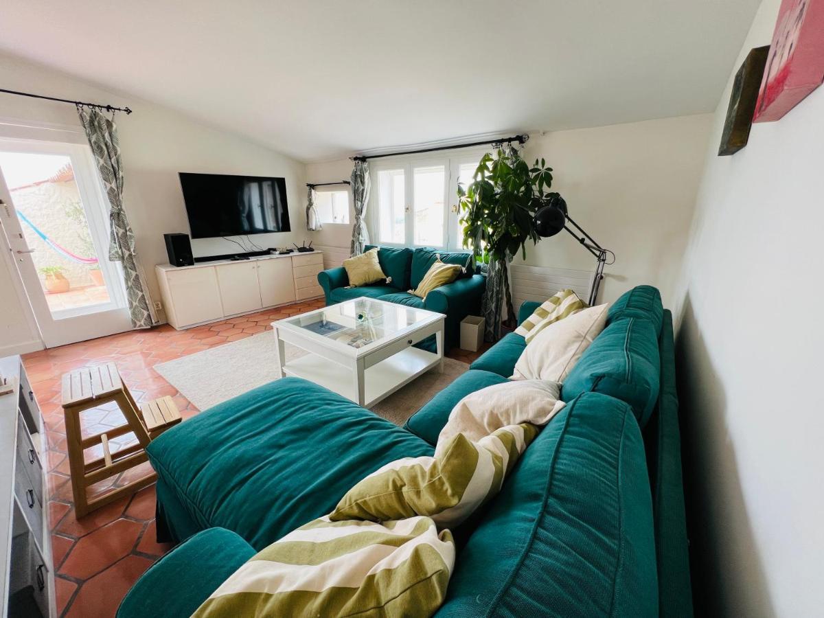 Penthouse Studio Privée Couple ou Famille- La Maison Searle à Tourtour Extérieur photo