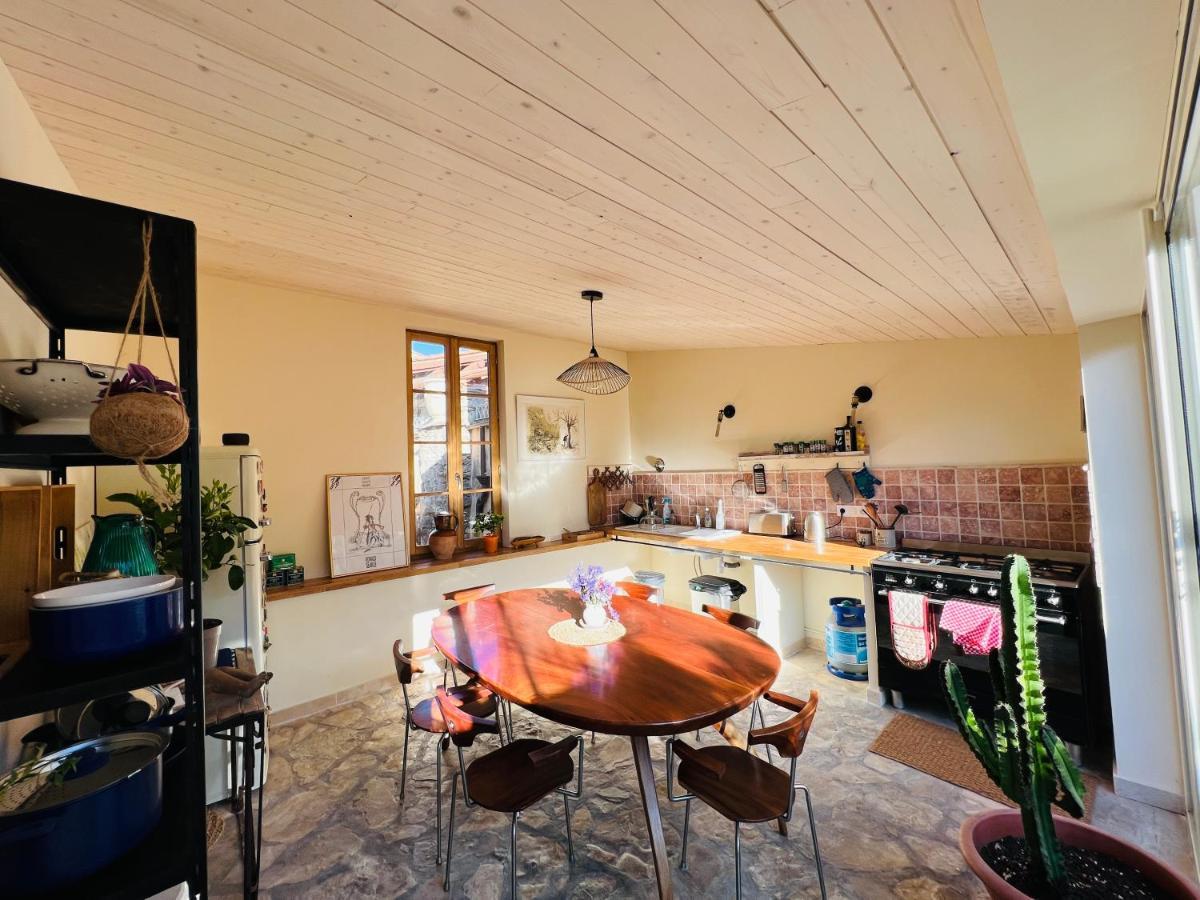Penthouse Studio Privée Couple ou Famille- La Maison Searle à Tourtour Extérieur photo